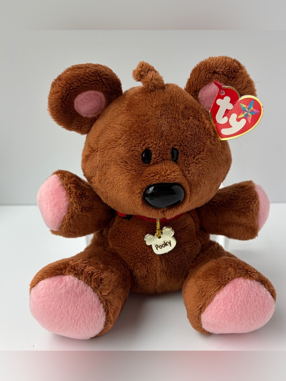 Ty Beanie Buddy Pooky Garfield Teddy Bear 2004 Movie Plush Retired - Picture 1 of 8
